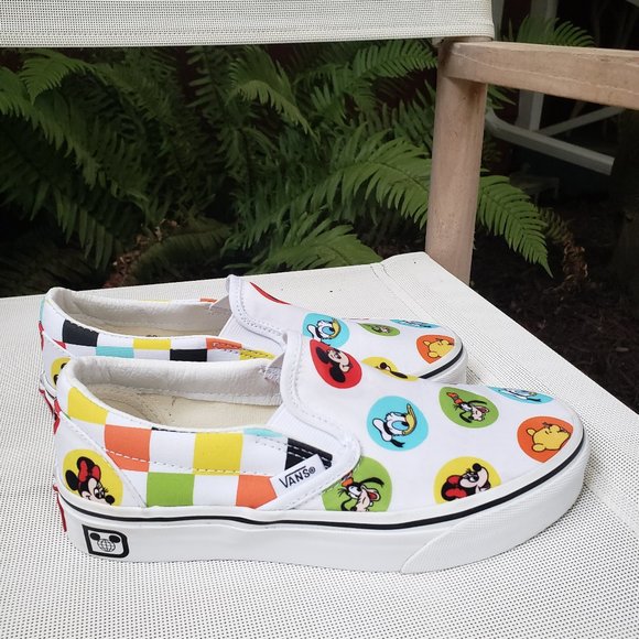 Vans x Disney World 50th Anniversary Classic Slip-On Sneakers - Picture 8 of 16